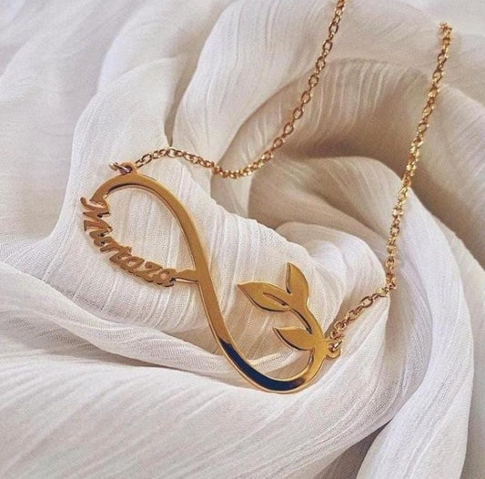 Eternal Leaves Infinity Necklace