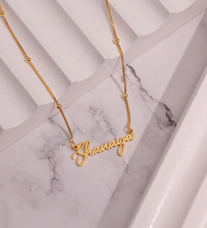 Groovy Name Necklace