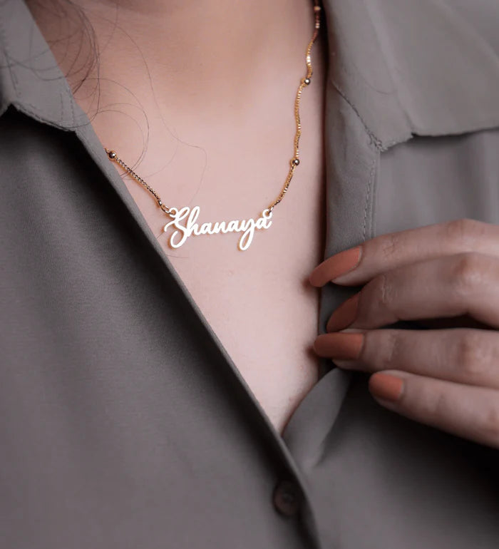 Groovy Name Necklace