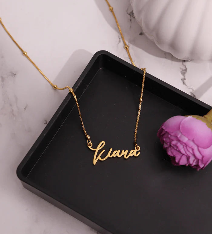 Groovy Name Necklace