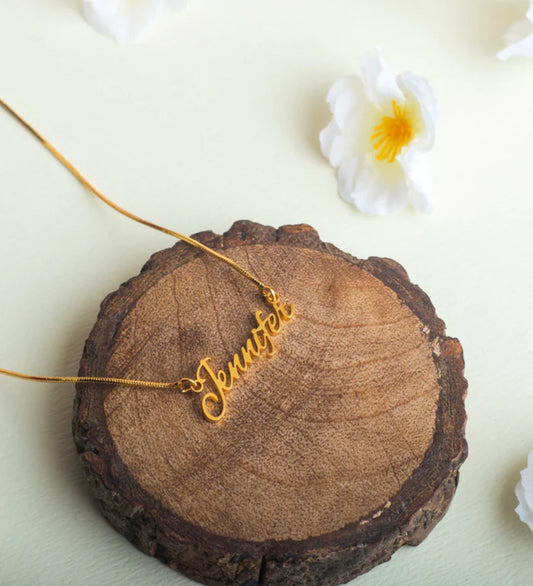 Floret Name Necklace