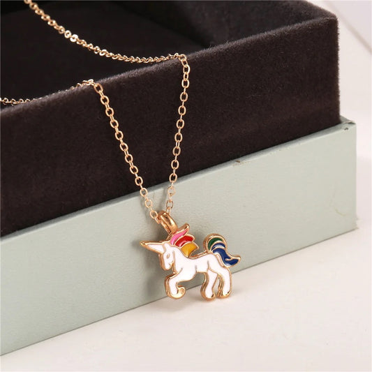 Enchanted Unicorn Dainty Necklace