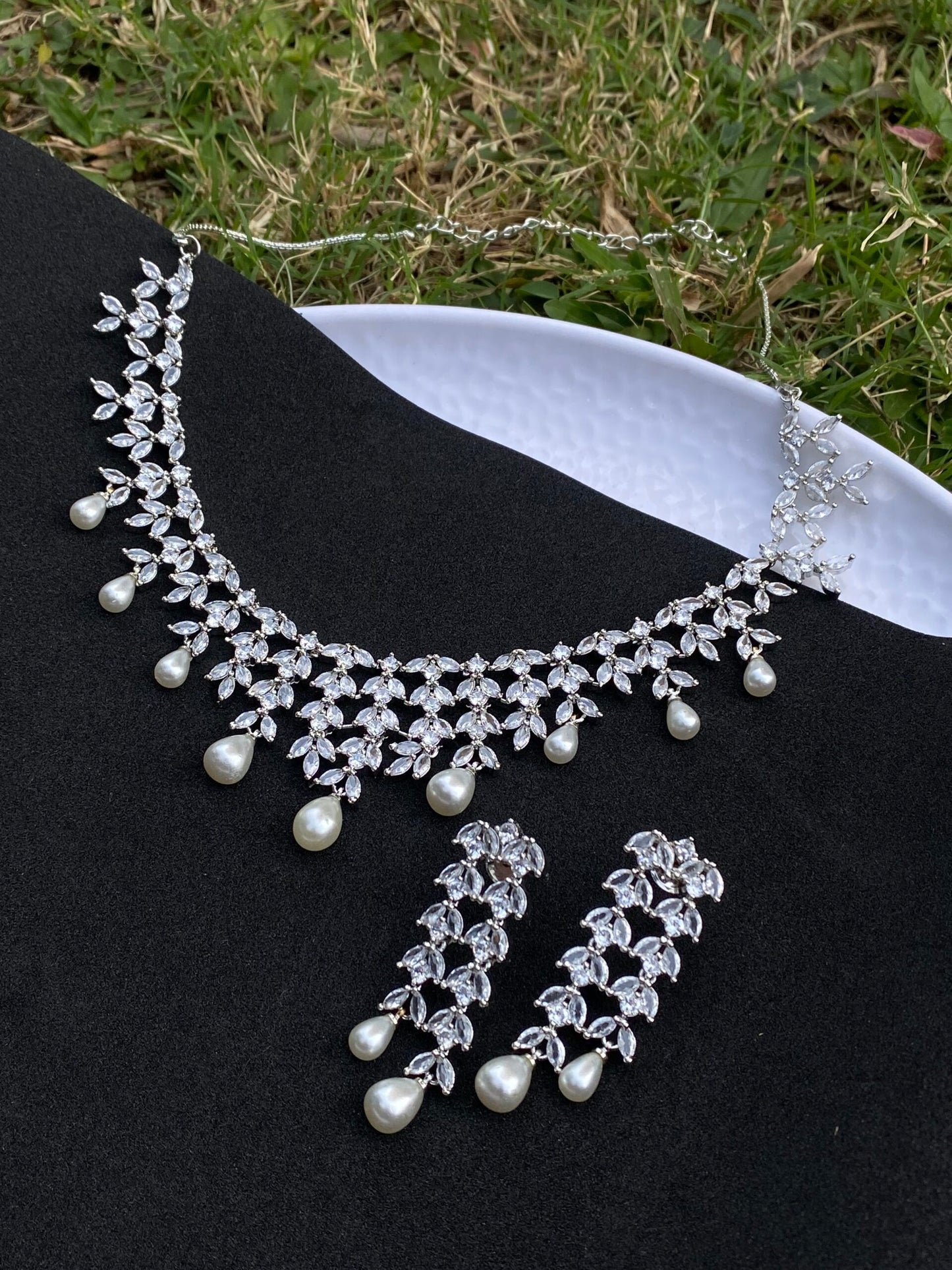 Austrian Crystal Necklace Set