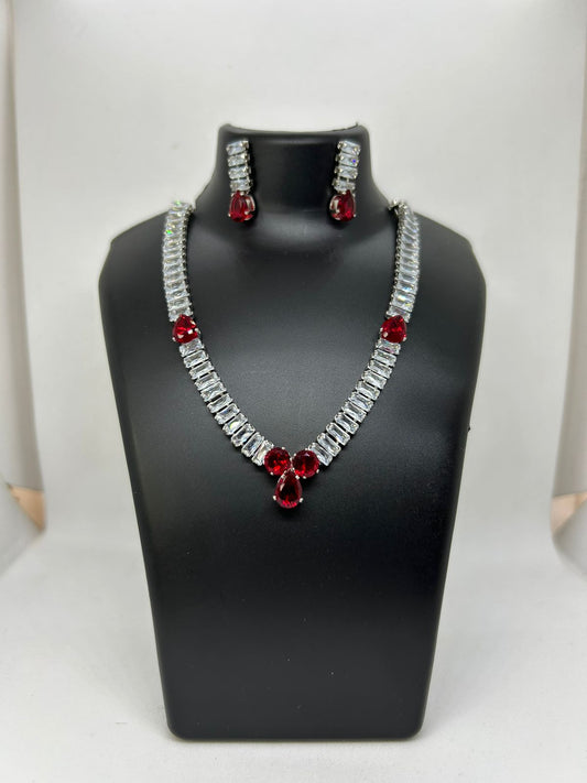 Scarlet Elegance Necklace